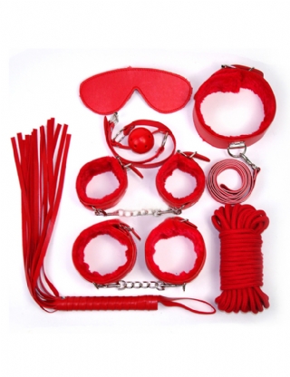 Red Leather Bondage Adult Sexy Toys Sm Sexy Product